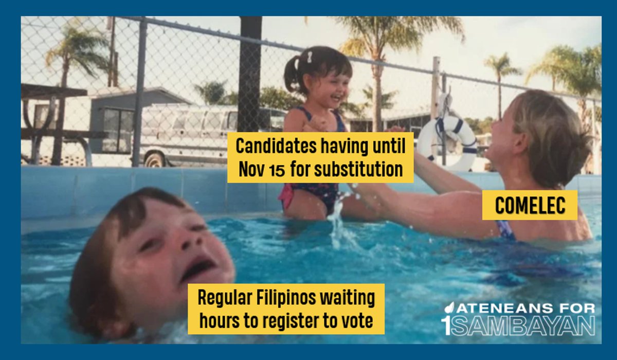#MagpaRehistroKa pero sana dalian din ng COMELEC ang proseso 😔✊