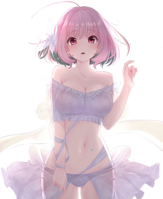 アイコン用にと思って白背景にしていじったらこれはこれでかなり良いりあむになった気がする…! 