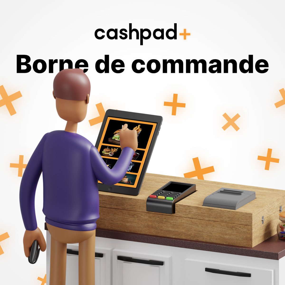 57% des clients partent si la file d'attente dépasse 5 personnes, avec les bornes de commande faites en sorte que l'attente ne soit plus un frein pour votre établissement. 
cashpad.io/borne-de-comma…
#restaurants #digital #commandedigitale