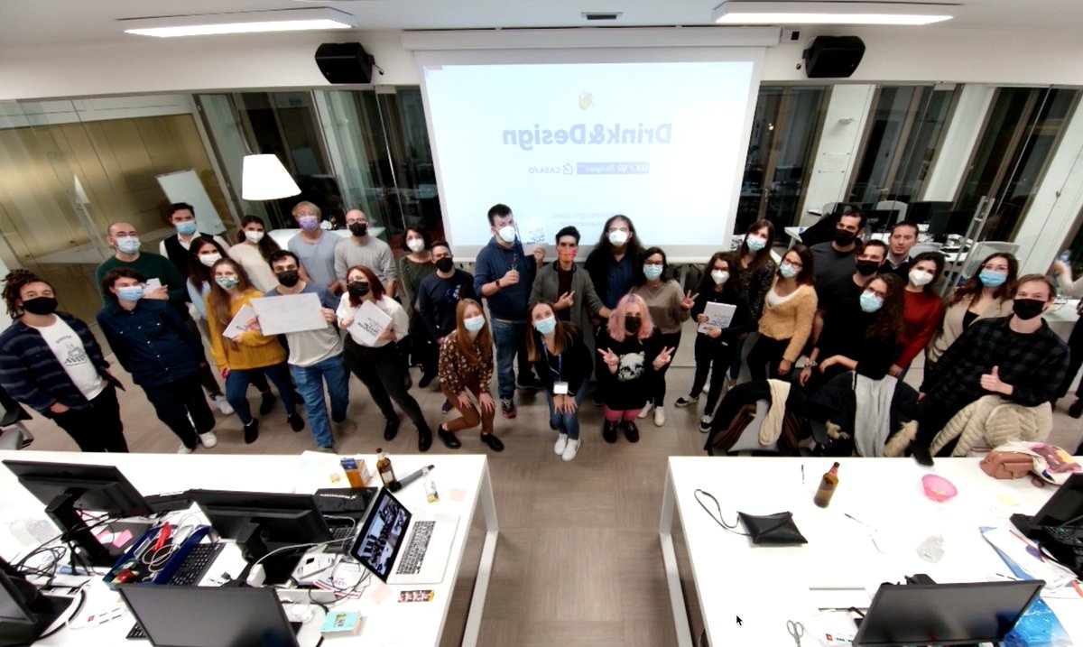 Casavo Design (@casavodesign) on Twitter photo It's a wrap!
It was a really fun and exciting night.
Thanks to all the attendants, #uxuidesigneritalia and our beloved <a href="/AnnaLuvison/">ANNA LUVISON</a> and <a href="/CasavoEng/">Casavo Engineering</a>, it was the first Meetup of many 😍
#drinkdesigncasavo It's a wrap!
It was a really fun and exciting night.
Thanks to all the attendants, #uxuidesigneritalia and our beloved <a href="/AnnaLuvison/">ANNA LUVISON</a> and <a href="/CasavoEng/">Casavo Engineering</a>, it was the first Meetup of many 😍
#drinkdesigncasavo