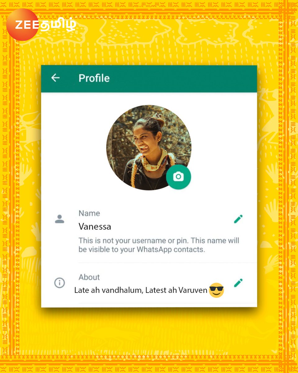ZeeTamil's tweet photo. என்ன காடர்களே WhatsApp Profile-லாம் பலமா இருக்கு...

SURVIVOR | Everyday 9.30 PM.

#SurvivorTamil #Survivor #ZeeTamil #சர்வைவர் #ActionKingArjun @LakshmiPriyaaC @umapathyramaiah @vikranth_offl @VanessaCruezVC https://t.co/d7I0diosAM