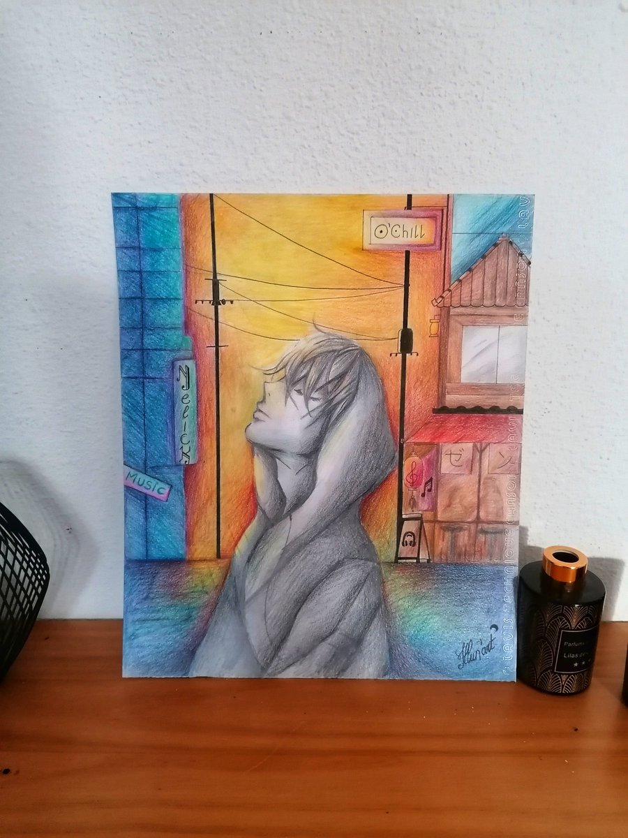 art_scen's tweet photo. Hello 🍂.
Voilà une petite commande qui a été faite pour une futur page YouTube d'un ami qui partage ses musiques. Je vous partagerais ce qu'il fait un de ces jours 😜.
La petite compo aux crayons de couleurs et encre.
Belle fin de semaine 🍁
#artwork #artist #work #art https://t.co/iKq7puO5Tt