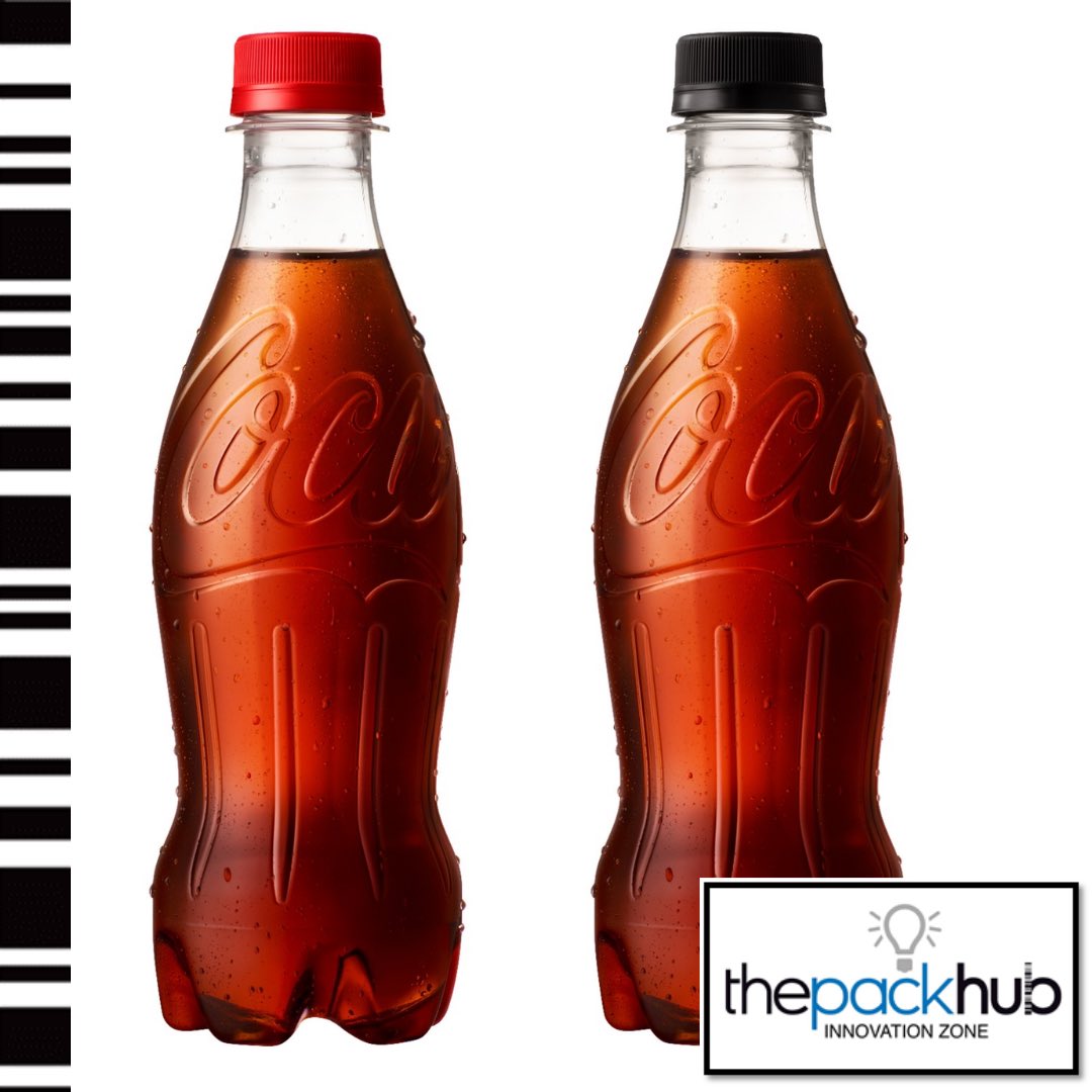 ThePackHub's tweet photo. New to our Innovation Zone - Multinational beverage giants Coca-Cola are reducing the amount of packaging used for a plastic bottle in the South Korea market. The bottle communicates branding through indentation in the bottle, rather than a plastic label wrapped around it. https://t.co/IxyyhVuMXJ