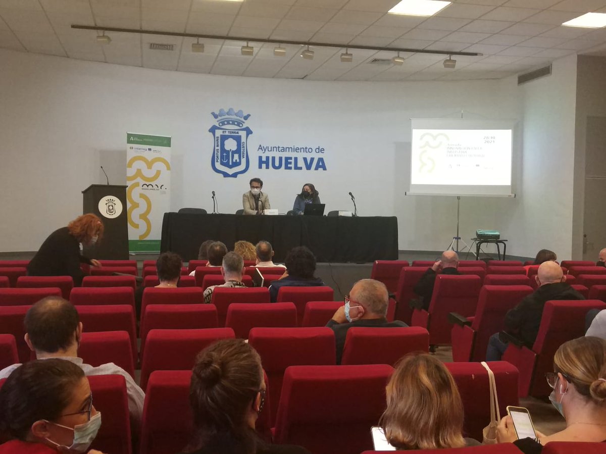 CulturaCuenta's tweet photo. ¡Empezamos con la jornada “Innovación en la industria creativo-cultural”en la #CasaColon en #Huelva!
En un rato, @juanpastorbus de @innovayaccion impartirá la ponencia “Creatividad aplicada a la innovación en el sector creativo-cultural”
#Magallanes_ICC @poctepAndalucia https://t.co/sBCL4HurvX