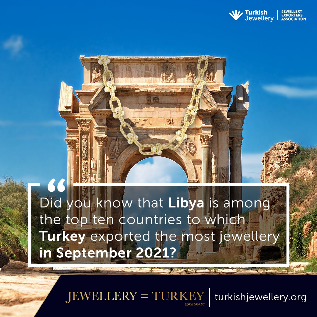 turkishjewelery's tweet photo. 💍 About the success of Turkish Jewellery in Libya in September 2021 💎

#turkishjewellery
#perfectcraftsmanship
#affordablejewellery
#unbeatableprices
#uniqueheritage #lbma
#fastestdelivery
#taxadvantages #virtualstore
#virtualexpo #diamond #gold
#silver #weddingring
#mounting https://t.co/kfOMLws81c