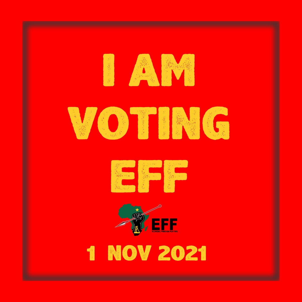 KingsleyMcTladi's tweet photo. Tlogela ANC le bagekolo ba yone. They have no interest whatsoever in making any difference from how you've experienced their 27 year of POOR governance! 🚮

Be part of the change... stand for the Youth, in the interest of the Youth! #Manje 💪🏾 #Asjiki ✊🏿 #VoteEFF ❤️💚🖤 https://t.co/OPtV17nSRT