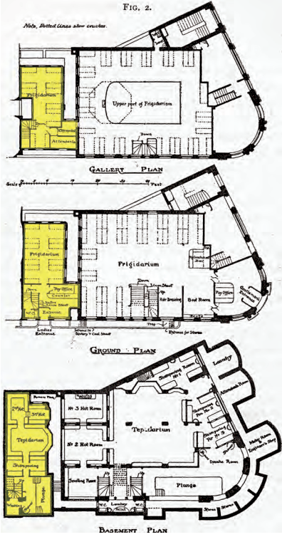 VicTurkBath's tweet photo. #OnThisDay in 1884, Nevill's opened #TurkishBaths in London's Northumberland Ave, with adjoining women's baths round the corner. The men's baths were frequented by #SherlockHolmes &amp; Watson, #Raffles &amp; Bunny, &amp; #Psmith, as it was by authors #conandoyle, #EWHornung, &amp; #PGWodehouse. https://t.co/FroHjAZJwL
