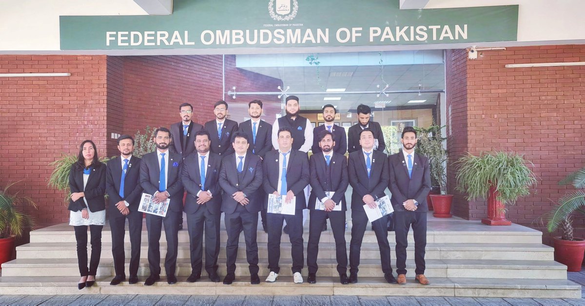Alhamdulillah a very fruitful meeting with the federal Ombudsman Team in Islamabad. 
#Federal #FederalOmbudsman