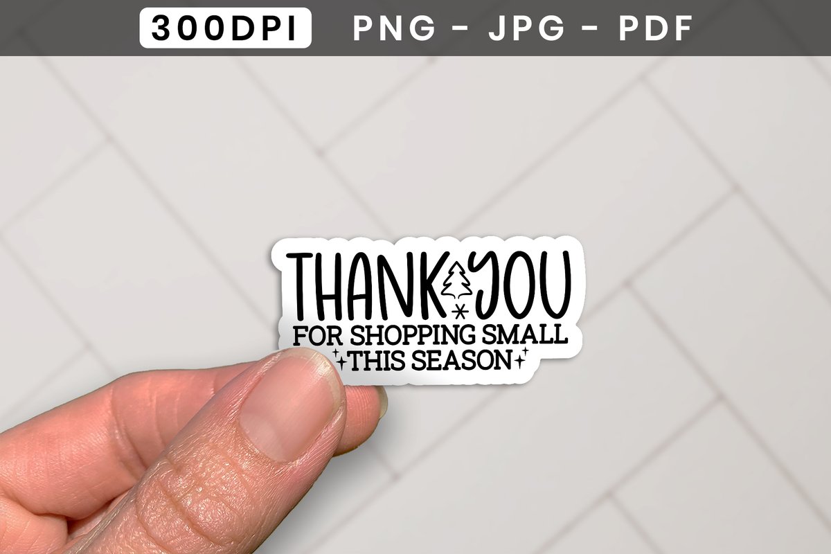CraftlabSVG's tweet image. Thank You for Shopping Small This Season for Cricut, Silhouette and other cutting machines.

Shop Now:👇
creativefabrica.com/product/thank-…

#christmaspackagingsticker #christmassticker #packagingsticker #sticker #stickerspng #christmas #christmaspng #png #smallbusinesssticker #winterpng