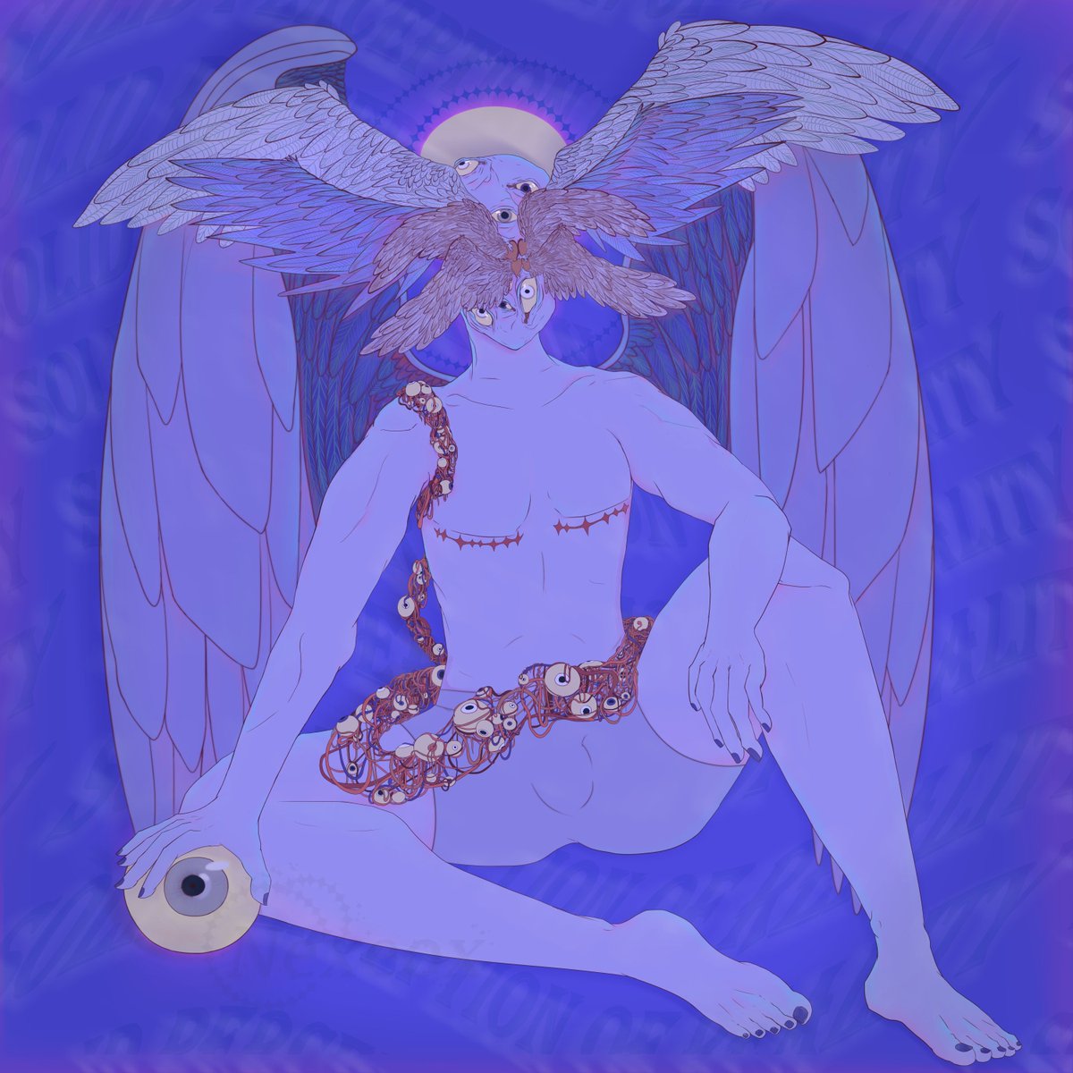 fishyonland's tweet photo. a while a go I felt quite slumped with drawing and the cure for that was making this DTIYS by @oddaster ! 👁‍🗨 https://t.co/A5KrpTwDd6