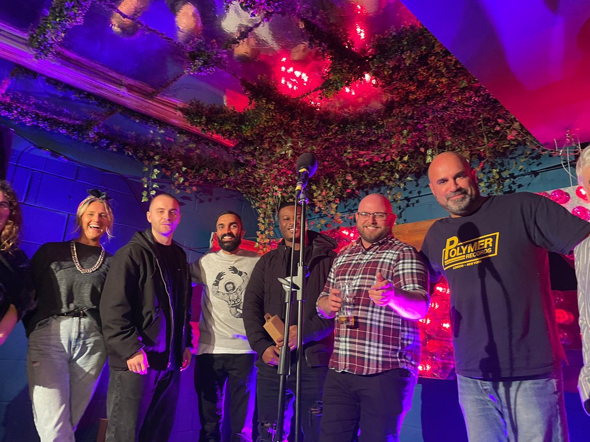 marcthevet's tweet photo. Not easy judging last night's #BrightonGrin Comedy Award Final, but congrats winner @JoshuaDavidMays, runners-up @ScientistSuri &amp; @SirMicah96, plus all other finalists. Brilliant MC-ing by @Willduggan. Great to judge with @lulu_baker &amp; meet @SteveChortle too :) #Brighton #comedy https://t.co/ULSjLWrl0F