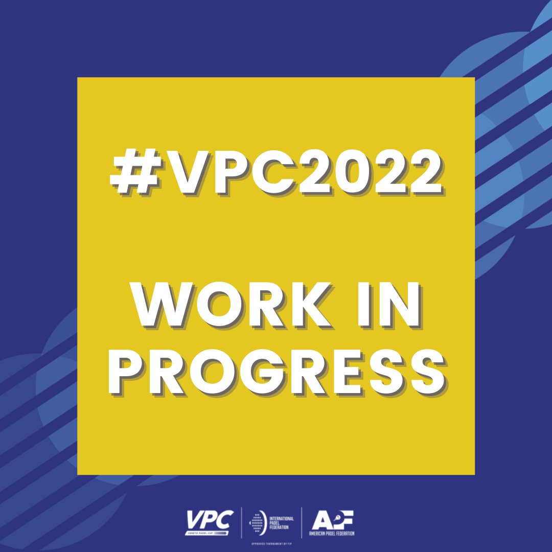 A month has passed from the first edition of #VenetoPadelCup, but we can't wait for the next one ... Spoiler alert: we are working on it!
WORK IN PROGRESS 🚧

#VPC2021 #roadto2022 #torneo #sport #workinprogress