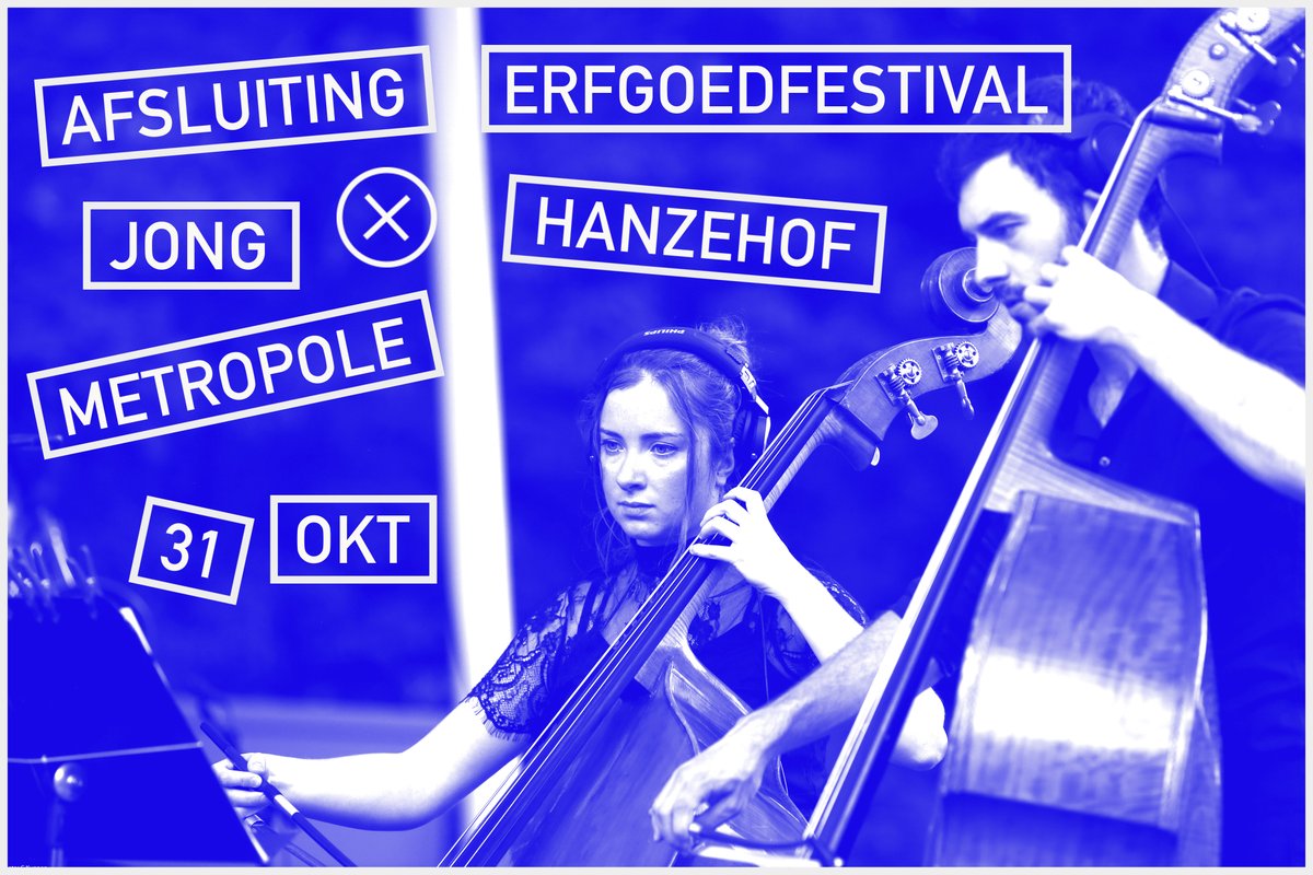 Aankomende zondag 31 okt sluit het Jong Metropole het #erfgoedfestival af in de <a href="/Hanzehof/">Theater Hanzehof & Buitensociëteit</a> #Zutphen. Een afvaardiging zal het nieuwe stuk spelen, geïnspireerd door <a href="/erfgoedzutphen/">Erfgoedcentrum Zutphen</a>, David Evekink, armoede en rijkdom. Erbij zijn? Meer info en tickets: bit.ly/3ntwzHn