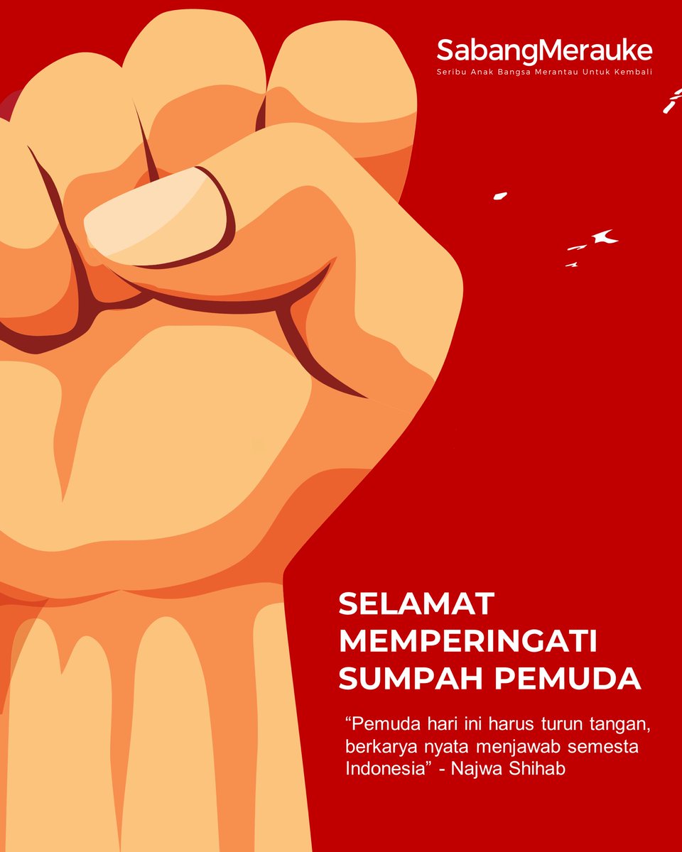 Selamat Hari Sumpah Pemuda, Sobat Toleran! Gak kerasa ya sudah 93 tahun selalu dirayakan.

Nah, sejauh mana nih kamu tahu akan sejarah Sumpah Pemuda? Coba tes pengetahuan dengan menjawab kuis di atas dalam kolom komentar, ya! Selamat mencoba 😉

#MerawatToleransi
#SumpahPemuda