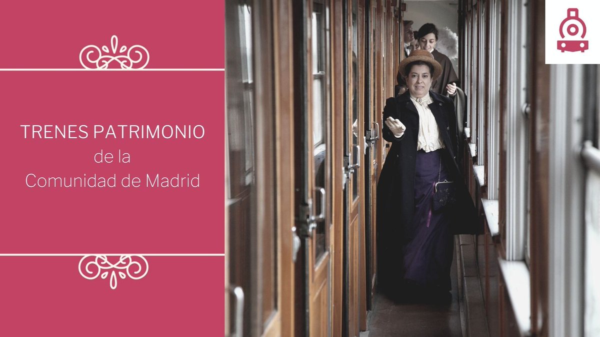 Viajar en cualquiera de los Trenes Patrimonio de la Comunidad de Madrid constituye una experiencia única con la que conocer la historia de nuestro país de una manera diferente y original.

¿Aún no nos conoces? 👇🏼
trenespatrimonio.es/es/

@trendelafresa @trendefelipeii
