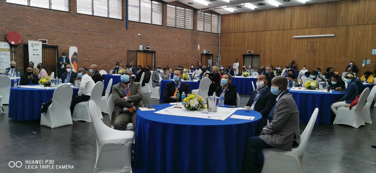 HigherEduGovZA's tweet photo. Welcome to the official opening of the Gandhi-Mandela Centre of Specialisation for Artisan Skills in South Africa @ButiManamela @TSC_TVET #GandhiMandelaCoSopening https://t.co/7gDZEjsjES
