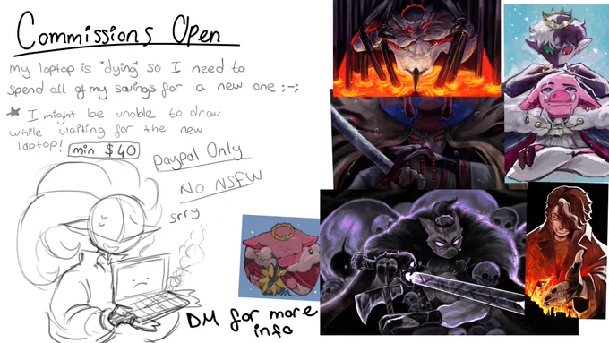 check my pinned tweet for more examples and dm if youre interested o/ 