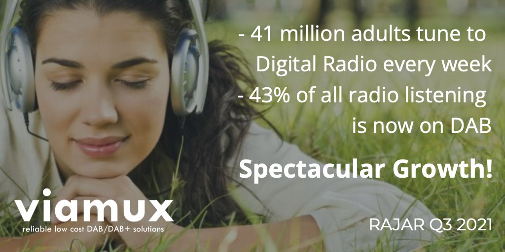 A wonderful week for #DAB #DIGITALRADIO.