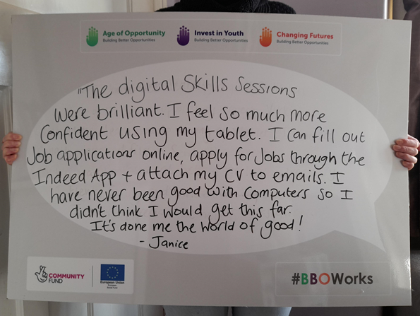 LancashireWomen's tweet photo. Don't know what to expect from #BuildingBetterOpportunities with Lancashire Women?

Here's what a couple of our clients had to say! ⭐

Need some support? Get in touch: https://t.co/MgrT31wmZf | 0300 330 1354

#TNLComFundESF #BBOWorks @selnetltd https://t.co/6DGromiZac
