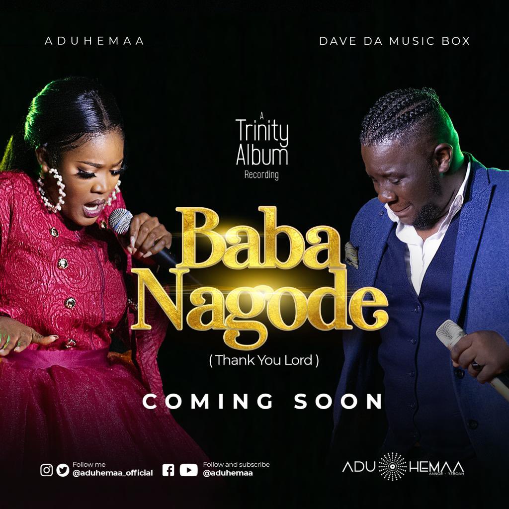 aduhemaa_music's tweet photo. FROM THE TRINITY ALBUM
Coming soon !!!!!!
BABA NAGODE LIVE FT @MusicboxDave 🔥🔥🔥
Please Share, tag aduhemaa and PRAY WITH US.
#trinityalbum #babanagode #aduhemaa #comingsoon #newmusicrelease https://t.co/ak4Siyd0Qa