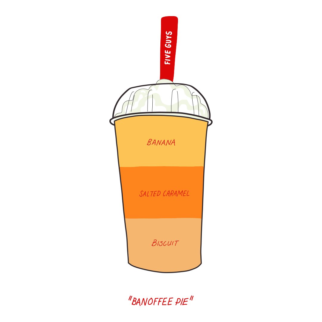 FiveGuysUK's tweet photo. It's Semi-Finals day of the #MakeYourShake knockout tournament!🥤🏆
Four flavour creations remain, but who will you choose to make it to tomorrow's final?
Our semi-finalists are... https://t.co/QhBo64rgGN