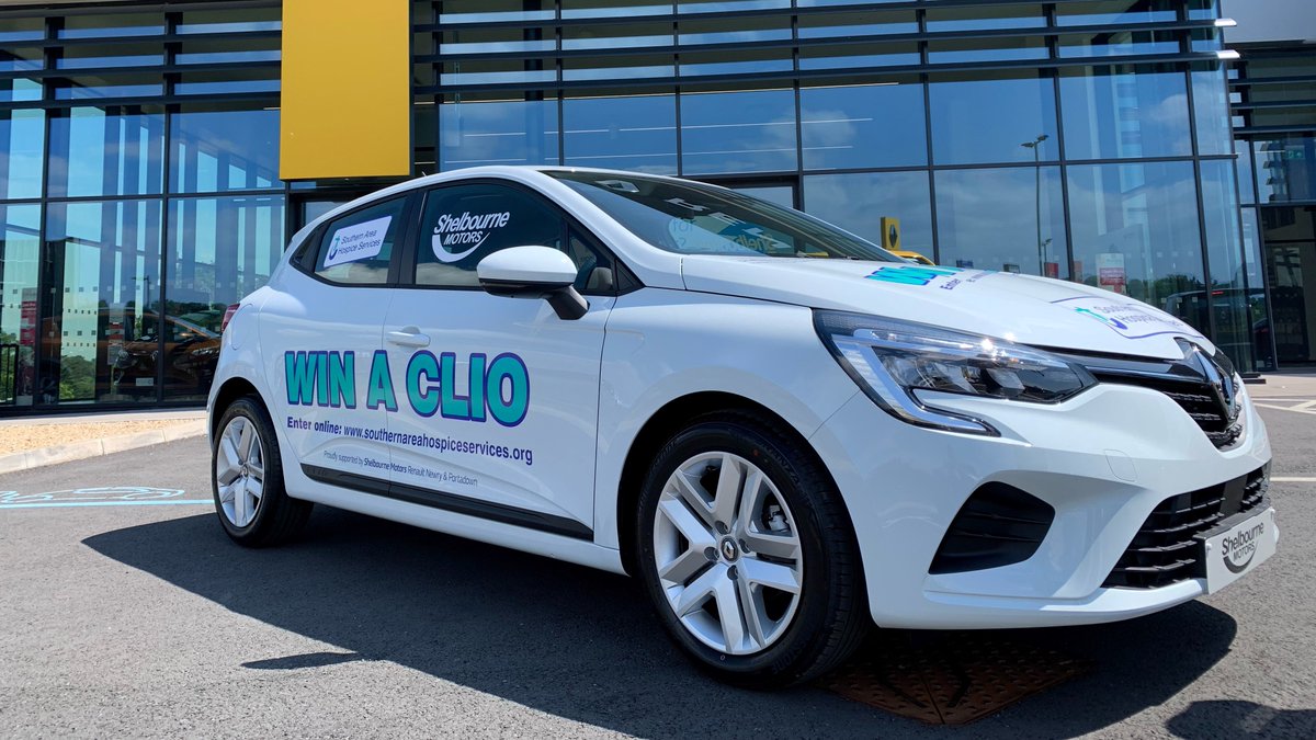 ⏰6 DAYS TO GO⏰- PLEASE SHARE 🙏 There are just 6 DAYS left to enter our Win A Clio Competition online- southernareahospiceservices.org/competition-20… Get your entry today for £5 and help support your local Hospice. 💙 Competition supported by Shelbourne Motors Motors & AbbeyAutoline