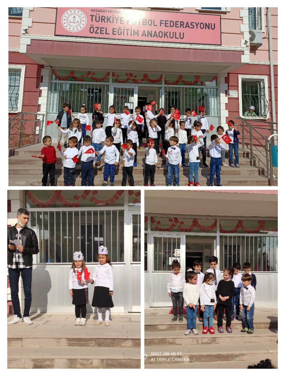 OzelTff's tweet photo. 29 Ekim Cumhuriyet Bayramını okulumuzda coşkuyla kutladık
@Aksaray_MEM 
@hmzaydg https://t.co/O4gcao6V7K