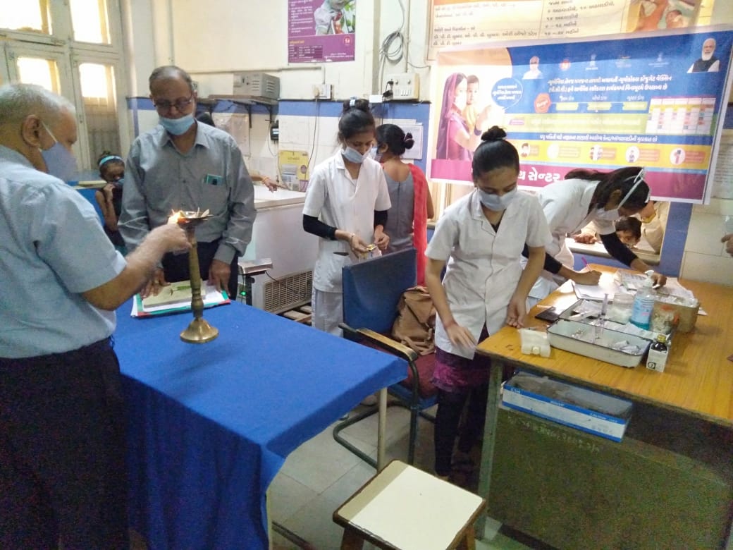 ddomorbi1's tweet photo. Pneumococcal વેકશિન શુભારંભ કાર્યક્રમ માં હાજરી આપી.@CMOGuj @CollectorMorbi https://t.co/5bedH5ePTi