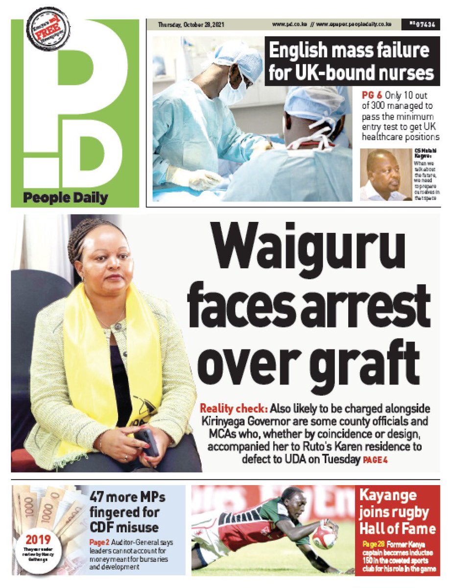 Anne Waiguru EGH, OGW tweet media