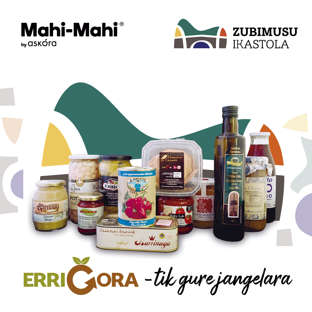 Junto a <a href="/zubimusuikastol/">Zubimusu Ikastola</a> nos hemos adherido al proyecto <a href="/errigora/">ERRIGORA</a> , como uno de los diez comedores pilotos puestos en marcha durante el curso 2021-22. Gracias a ello, el alumnado disfrutará en los menús de productos de la huerta de la Ribera Navarra.