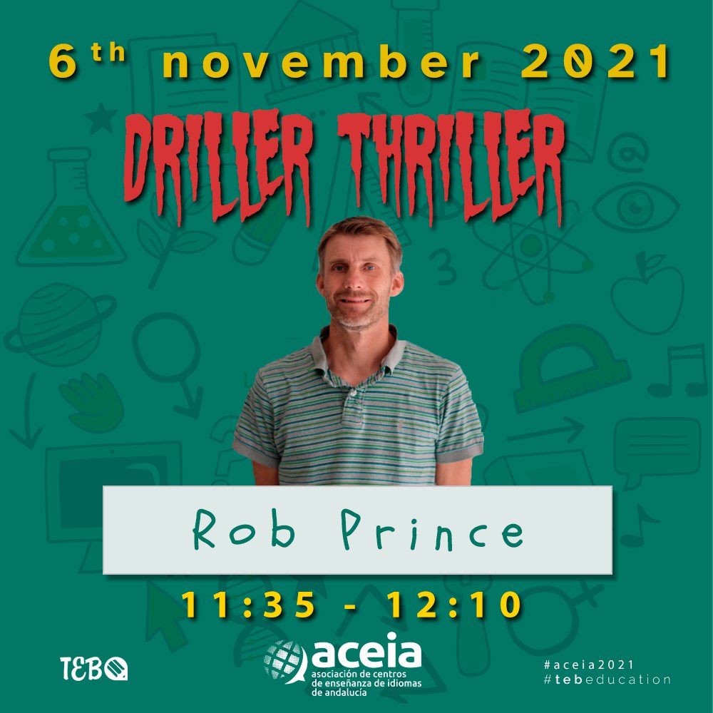 tebenglish_'s tweet image. Uno de nuestros jefes de estudios Rob Prince, participará en la Conferencia de ACEIA que tendrá lugar la próxima semana.

No te pierdas su intervención.

#aceia #conference #languageconference #andalucia #sevilla #triana #espartinas #aceia2021