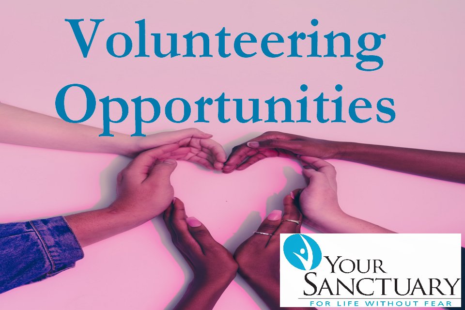 yourSanctuaryUK's tweet photo. Volunteering for Your Sanctuary makes a huge difference to the lives of those experiencing Domestic Abuse.
Please visit our website to see how you can get involved and volunteer at Your Sanctuary - https://t.co/kMqjtNlhP0 https://t.co/b7KoKzdMGP