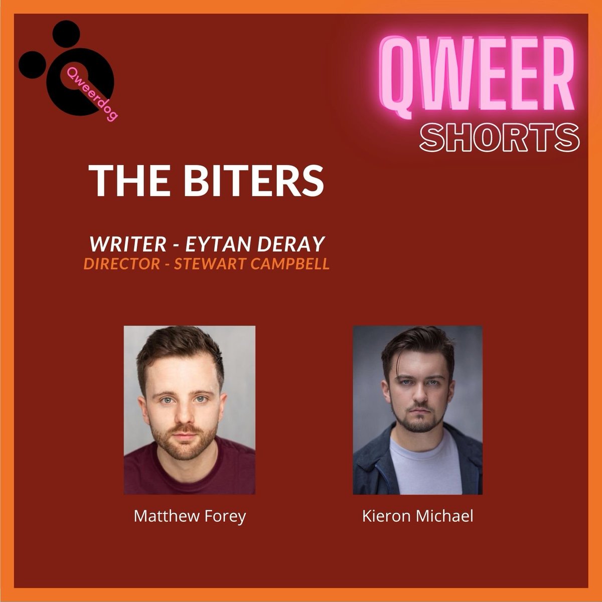 qweerdog's tweet photo. #QWEERSHORTS - 6 short LGBTQ+ plays, 5 with a Halloween twist, 19 characters, 15 actors, 3 directors,
ONE HELL OF A NIGHT! 
🎃👻🦇
Well, two actually ... Mon 1st/Tue 2nd Nov - 7:30pm
🏳️‍🌈
Next week @kingssalford, book now to avoid missing out!
🏳️‍⚧️
https://t.co/harFv3Mg6m https://t.co/gdAGh8tH5l
