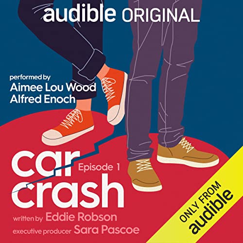 Bafflegabble's tweet photo. We've made a rom-com! Yes, really.

Car Crash, written by @EddieRobson and starring Aimee Lou Wood (Sex Education) and Alfred Enoch (Foundation), plus @MandiDhillon, @NathanBryon, @RebeccaFront, exec produced by @sarapascoe. 

Out today from @audibleuk: https://t.co/ROfqP4ZmLp https://t.co/RJqDJCjzwN