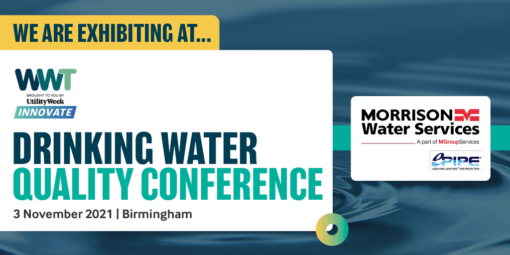 DELIVERY | We will be taking part in the Drinking Water Quality Conference next week! Join us in Birmingham where will be discussing a variety of renovation techniques, including ePIPE service pipe lining, and cleaning techniques to help improve targets in your water supply.