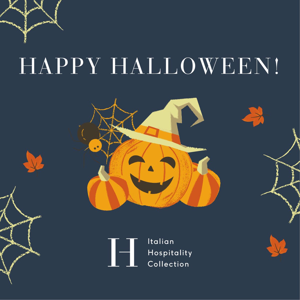 Today is all about candies and sweets for us at the Italian Hospitality Collection as well. And we are pleased to wish you all a very sweet Halloween! 🎃