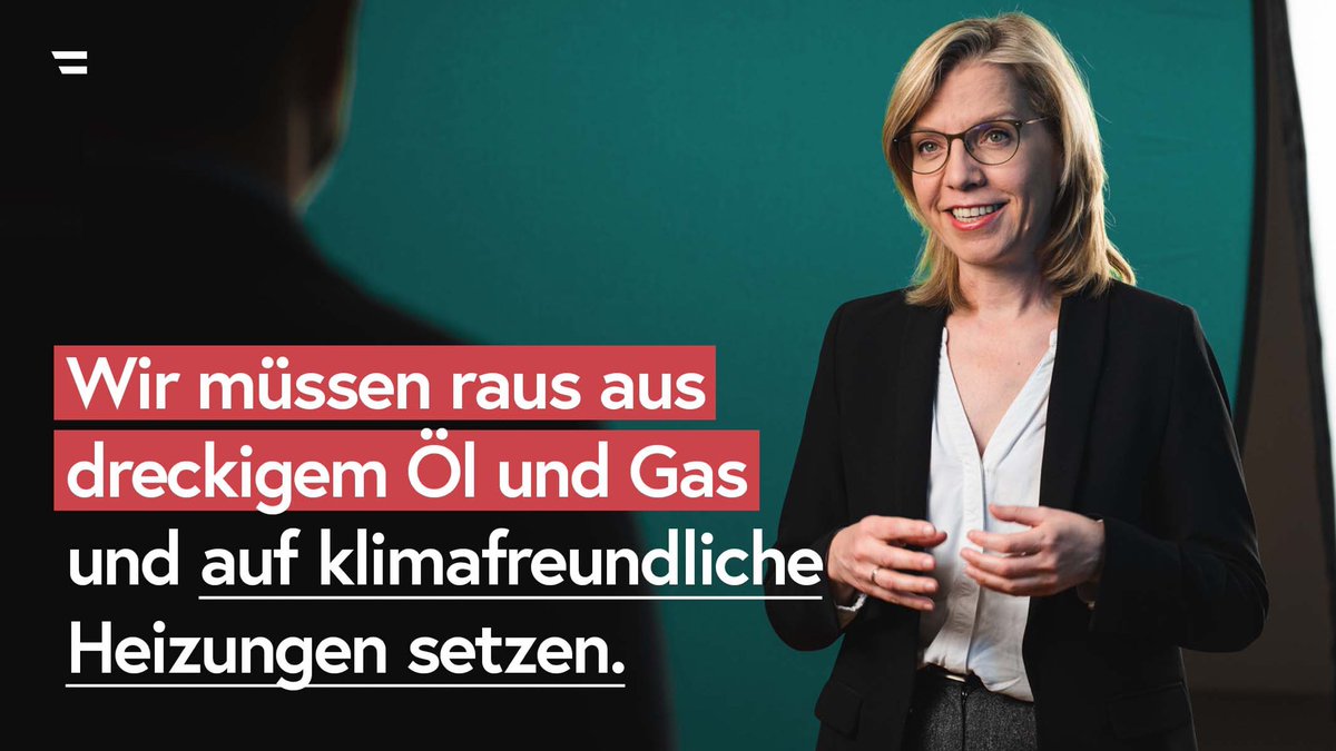 Damit wir unser Ziel #Klimaneutralität bis 2040 erreichen, müssen wir die Art und Weise wie wir #heizen umstellen. Wir müssen raus aus den fossilen #Öl- und #Gasheizungen und rein in die klimafreundlichen Heizsysteme. (1/2)