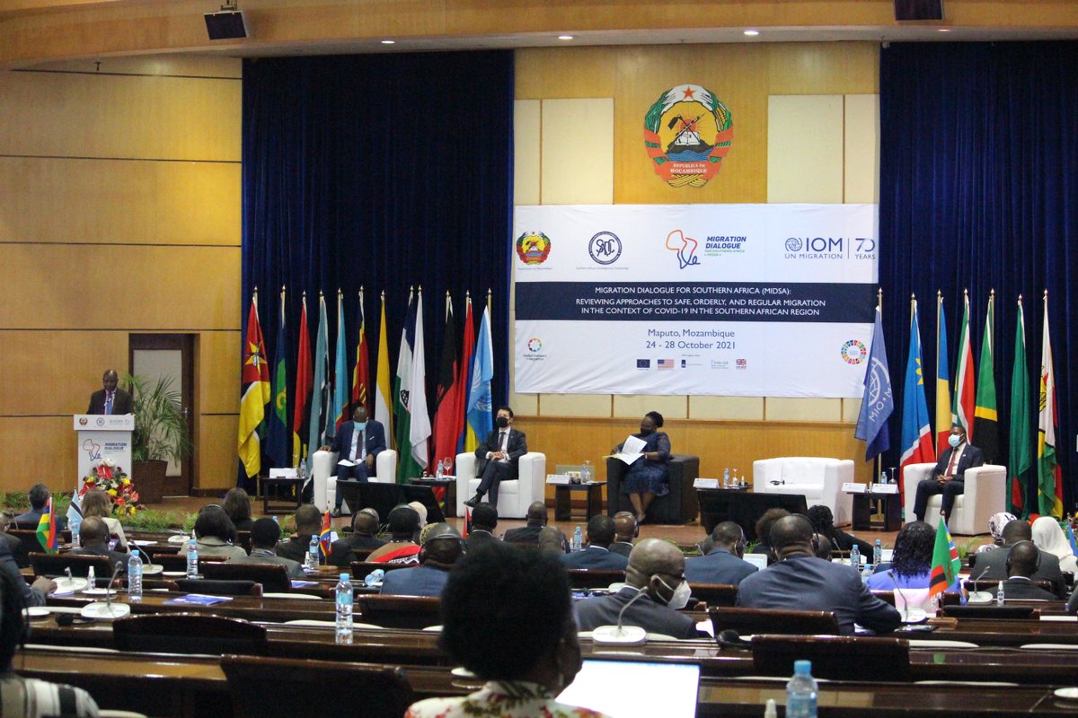 IOM Mozambique (@iom_mozambique) on Twitter photo Member States are encouraged to share data with other Member States + <a href="/UN/">United Nations</a> agencies to discuss and agree on the elaboration of a scheme for regular exchange of migration statistics between and among agencies at regional and national levels.
MIDSA 2021 #Mozambique #COVID19 Member States are encouraged to share data with other Member States + <a href="/UN/">United Nations</a> agencies to discuss and agree on the elaboration of a scheme for regular exchange of migration statistics between and among agencies at regional and national levels.
MIDSA 2021 #Mozambique #COVID19