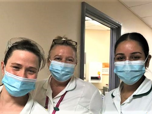 QEH Orthopaedic Occupational Therapy team. “Helping people who are recovering from major surgery is a really rewarding part of our role. Seeing them get stronger, and back to life as they knew it before, is fantastic.” #OTWeek