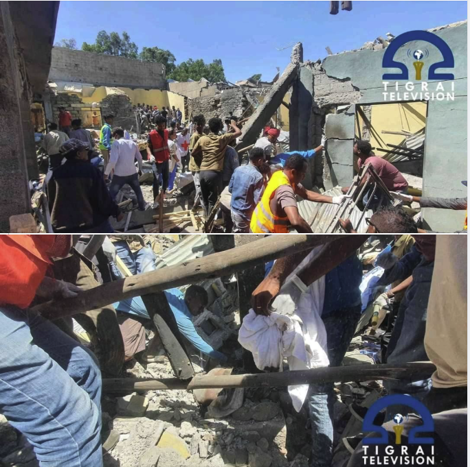 TedrosA_'s tweet photo. The #Ethiopia|n gov't targeted civilian residence in #Mekelle #Tigray today (28th Oct). reports of many casualties are coming up. @SecBlinken @JosepBorrellF 
#MekelleUnderAttack #NoFlyZoneInTigray #StopBombingTigray https://t.co/TskTKg3jmD