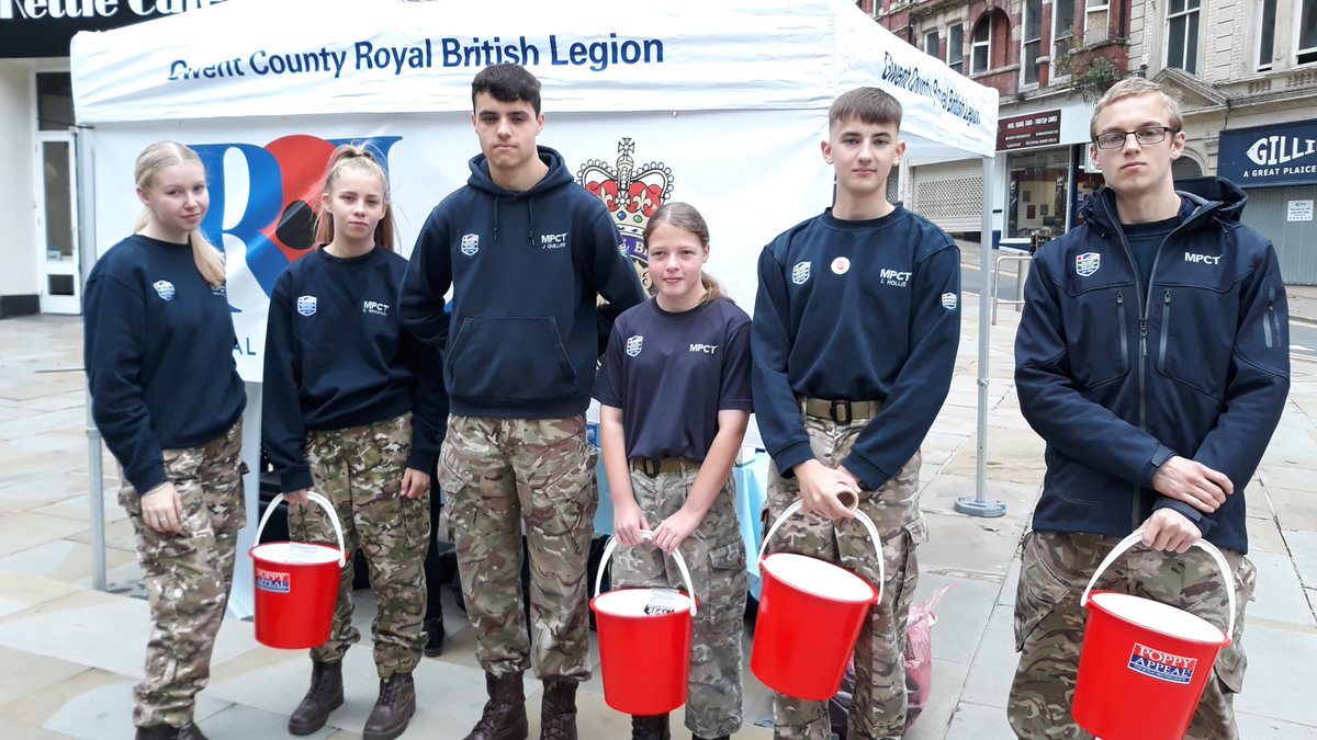 Its started #PoppyAppeal 2021 out in Newport for Appeal &amp; Freedom of the City for <a href="/PoppyLegion/">Royal British Legion</a> #Wales #everypoppycounts