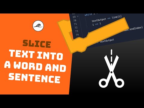 SurfScratcher's tweet photo. 🚨NEW Video!🚨 How To Slice A Line Of Text Into A Word And Sentence  
Be one of the first to check it out: 
https://t.co/dXfar1mmTf https://t.co/iUSMaztumK