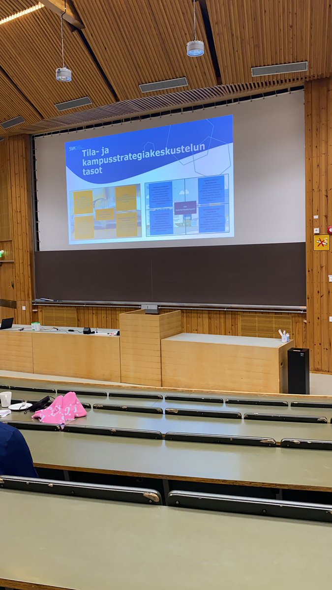 Asiakkuus- ja toimitilapäivillä @sykoy yhteisiä asioita ja kohtaamisia #kampuskehitys #tulevaisuudentilat