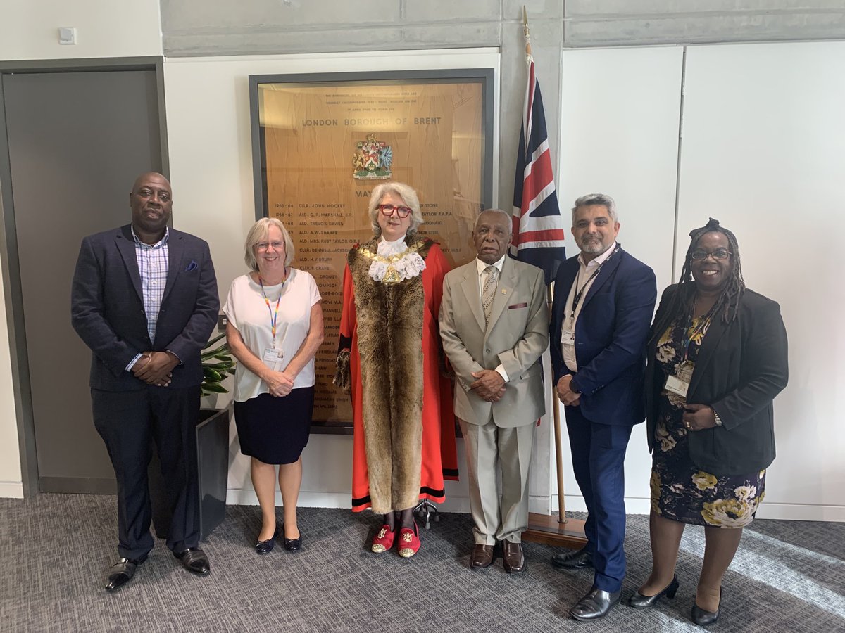 It was an honour to meet with an ex Cllr Navel Clarke on his trip over from Jamaica. He played a key role in Brent in the Trades Council and fighting racism. He had to write his own history as guess what….he is never mentioned  #blackhistorymonth