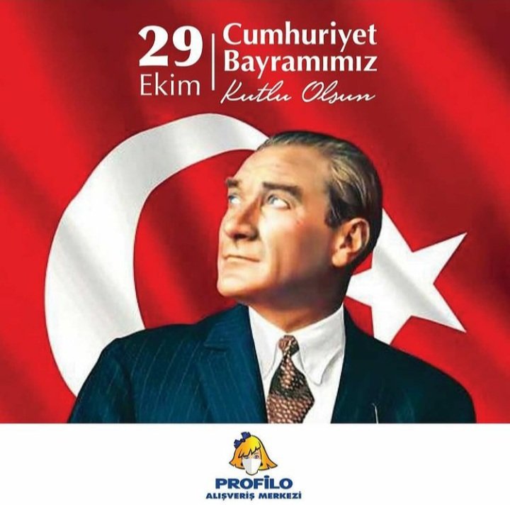 29 Ekim Cumhuriyet Bayramımız kutlu olsun.