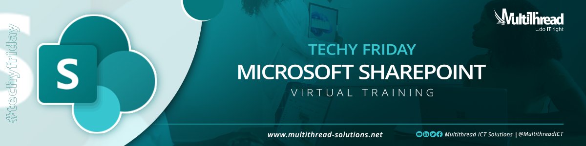 TchescoAyih's tweet photo. What is @Microsoft Sharepoint?
Join us tomorrow 29 October 2021 at 10AM GMT
https://t.co/nEtNWpgLOh
#micts #techyfriday https://t.co/nc6xaPDxYG