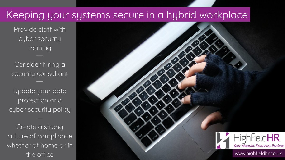 #Training staff on the importance of #cybersecurity will help protect the security of your systems whether at home or in the office. 

Click here to register for a #freetrial of our cyber security online training course today! buff.ly/3vJJxVj #HR #HRadvice #HRsupport