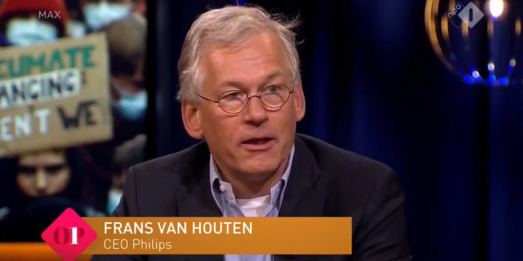 CEO Frans van Houten bij Op1: “Ik vind dat bedrijven een verantwoordelijk hebben in de wereld. Om bij te dragen aan bijvoorbeeld het oplossen van het klimaatprobleem. Je kunt je niet verschuilen achter de overheid, wij moeten juist vooroplopen”

Lees meer: to.philips/6015JTNR1