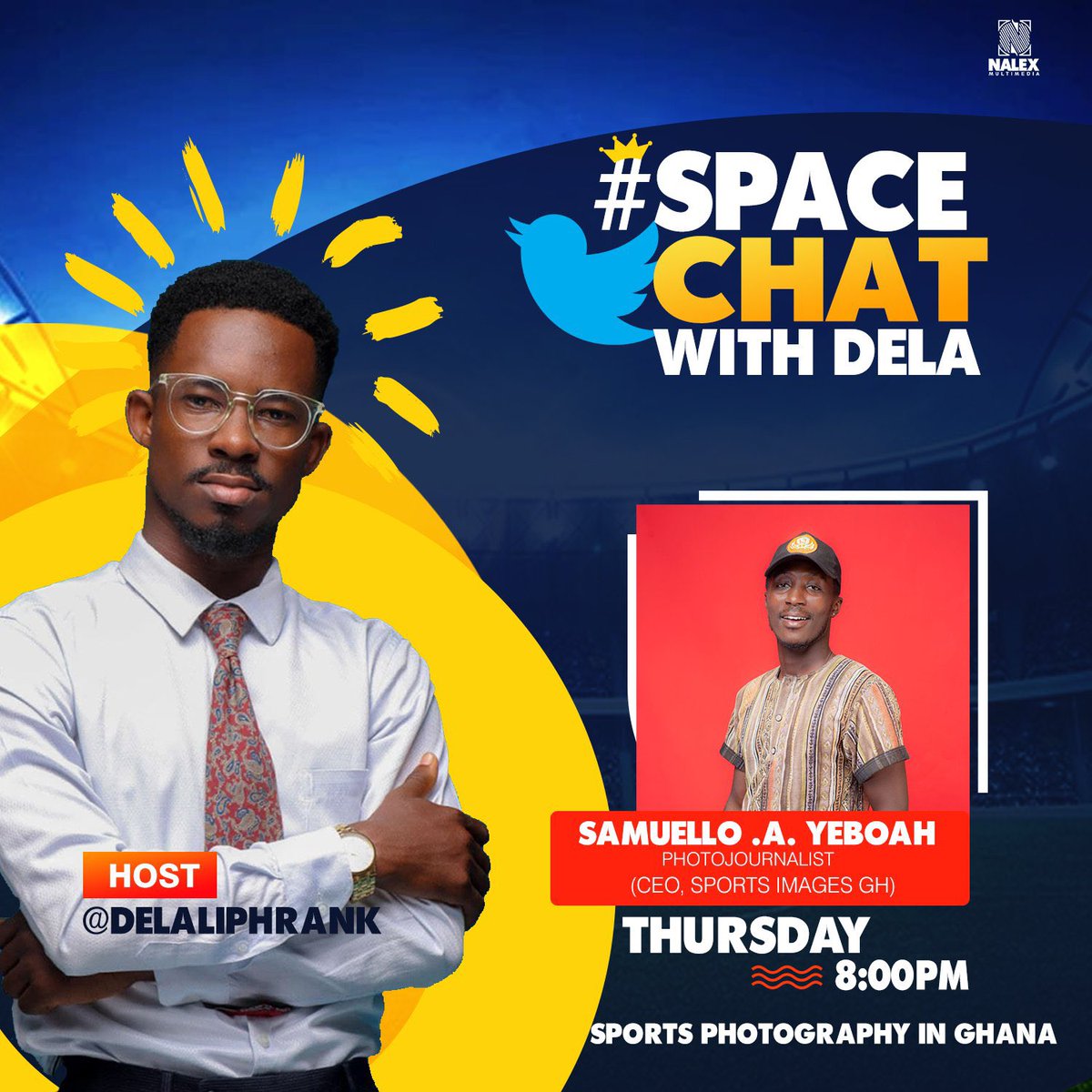 guyguyArmy's tweet photo. Tonight. Zaddy Sammy on the show 📸🥳🥳 #ChatWithDela https://t.co/bDqDmnWk0l
