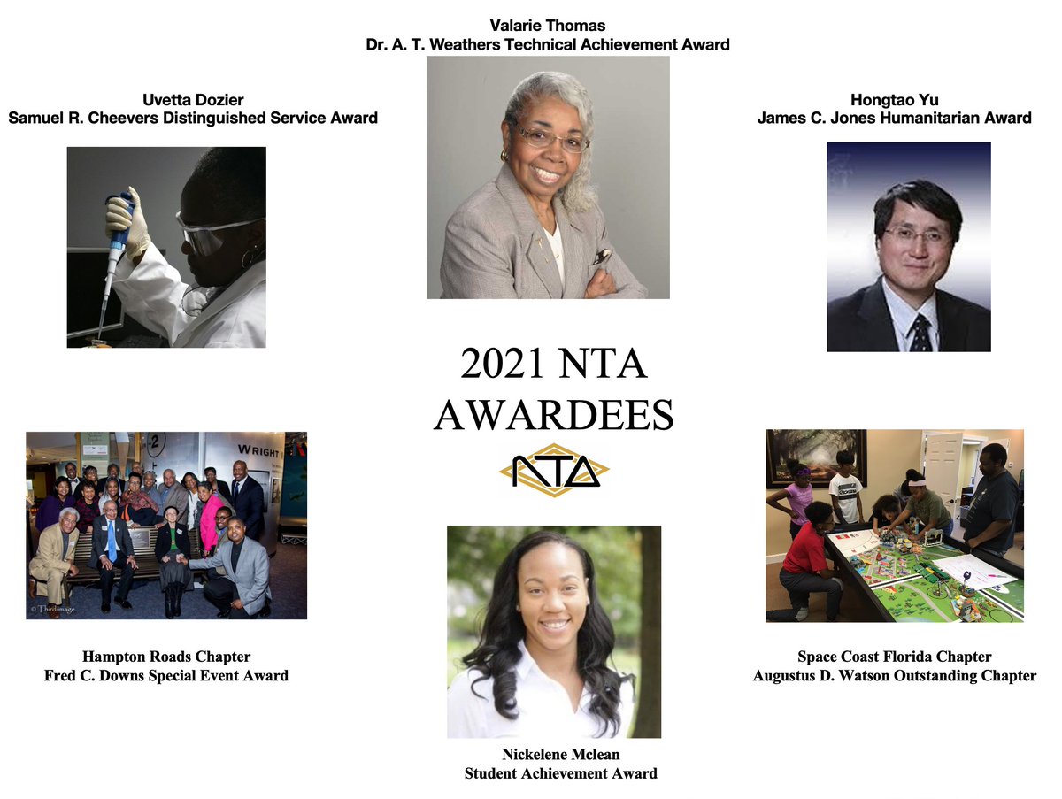 One more round of (virtual) applause for the incredible scientists recognized at #NTA93! All of us in the NTA appreciate your contributions to your respective fields and your advocacy and support for underserved groups in STEM. Until next year!